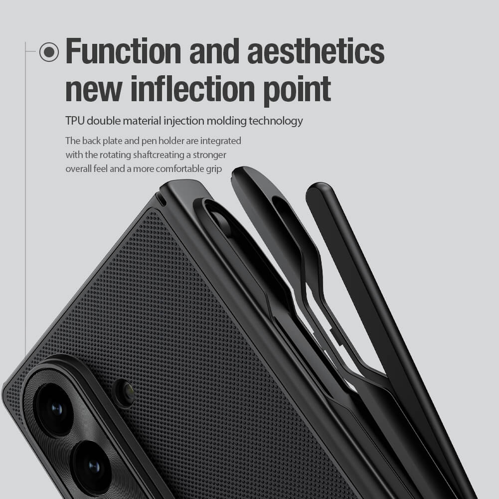 Чехол-крышка NILLKIN для Samsung Galaxy Z Fold7 (Fold 7 5G), Samsung W26 (серия Frosted shield Fold With S-Pen case)